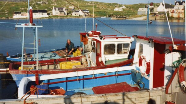 Fishing boats in Scalpay Harbour